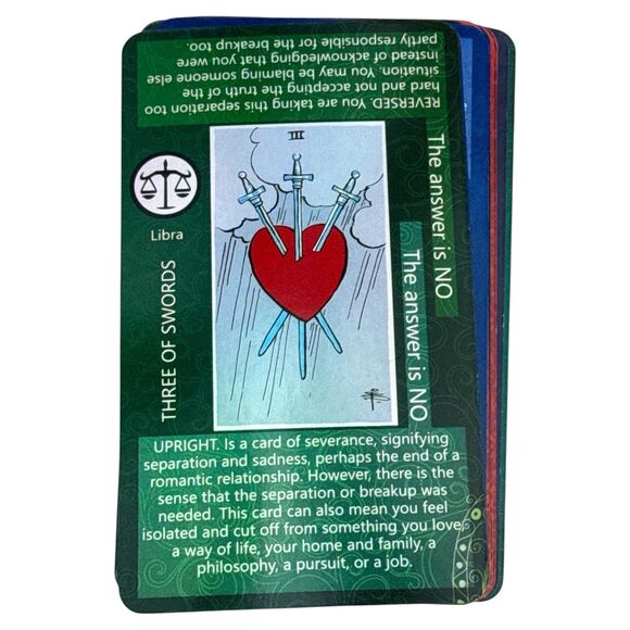 Starter Tarot Deck George Bennett Beginner Cards USGS Opened Never Used - Picture 7 of 8